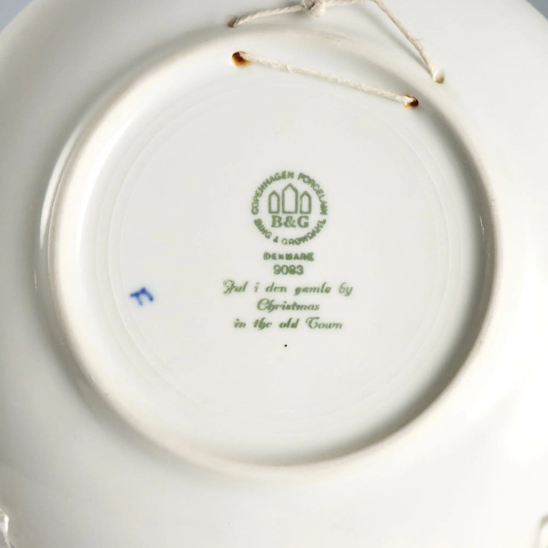 Set of 15 Bing & Grøndahl Copenhagen Plates Porcelain Denmark '900