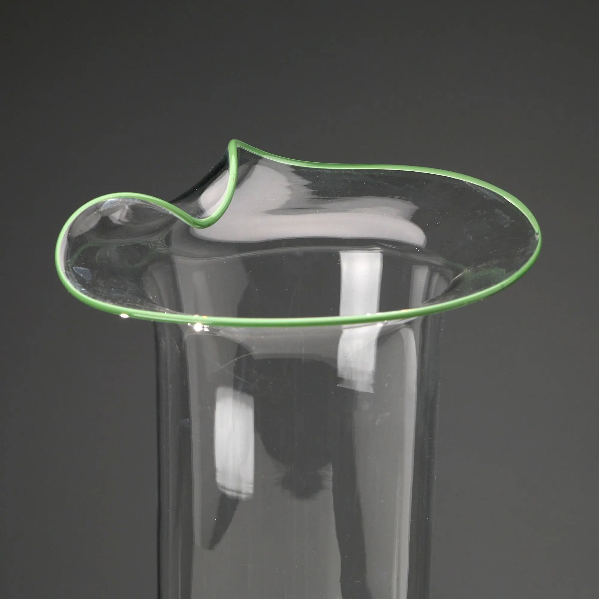 Venini Vintage Vase Coloured Glass Italy 1990s