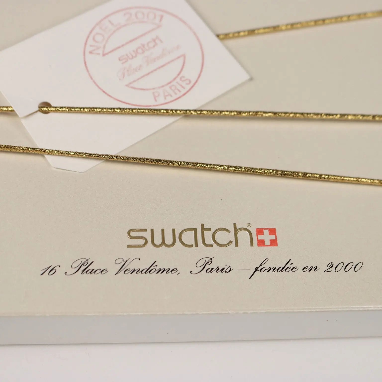 Swatch SFK136Pack Plume de Fete X-Mas Special Switzerland 2001 | Second Hand  