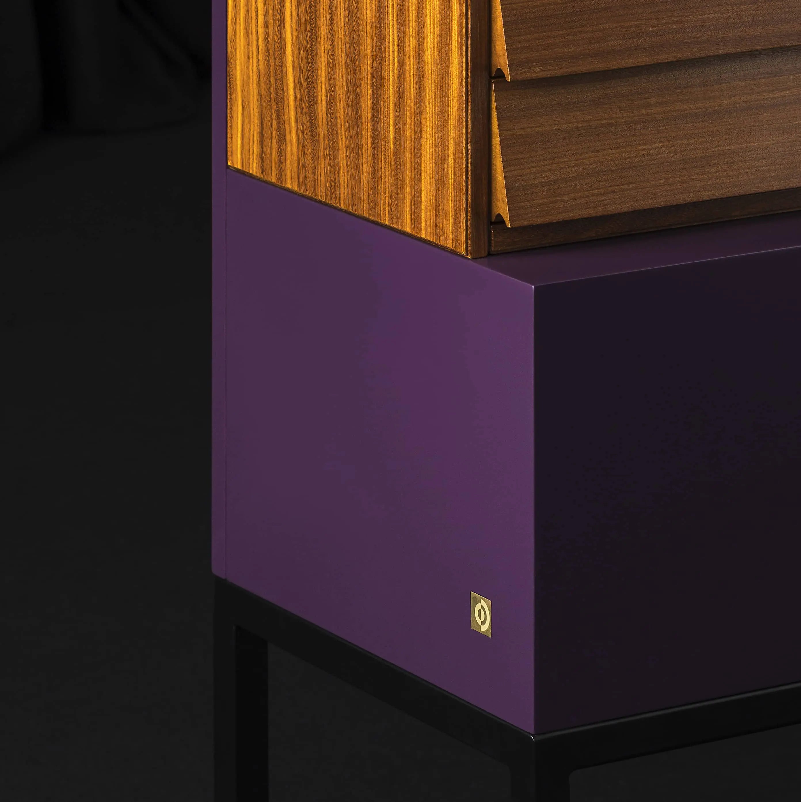 Piet Cabinet Echo by Di Mano in Mano Wood Italy 2000s | Modernism | Furnitures