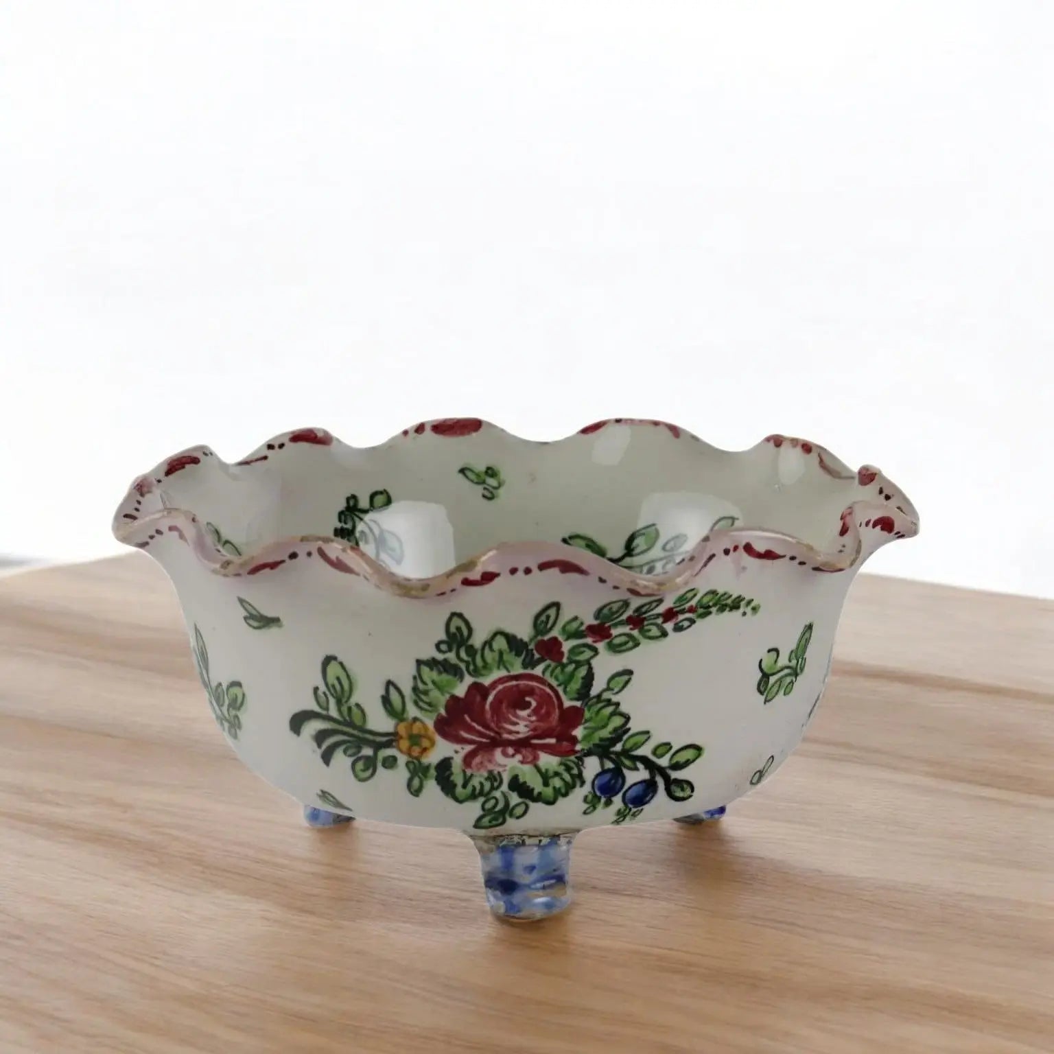 Antique Bowl Majolica Molaroni Man. Pesaro Italy Late XIX Century - Italy, Late XIX Century | Antiques | Ceramics Products