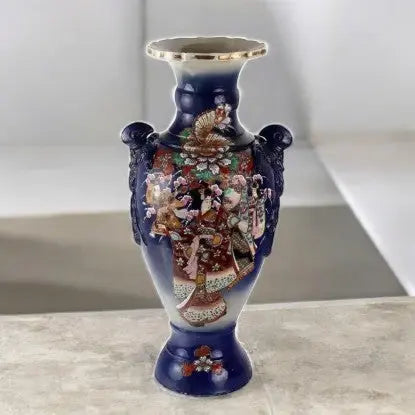 Antique Vase Ceramic Flower Decorations Japan Early XX Century - Japan, Early XX Century | Antiques | Ceramics Products
