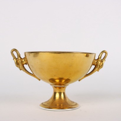 Ancient Sugar Bowl Porcelain R. Giovine Europe \'800 Ceramics