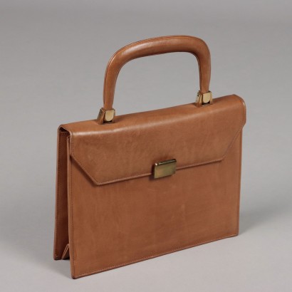 Caramel Leather Vintage Bag