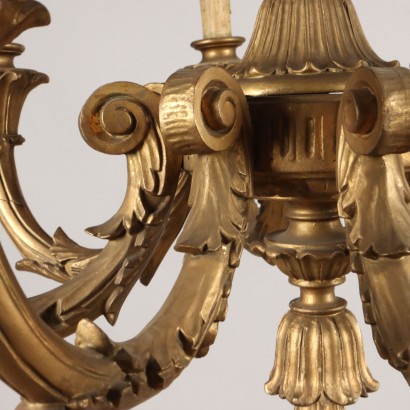 Neoclassical style chandelier