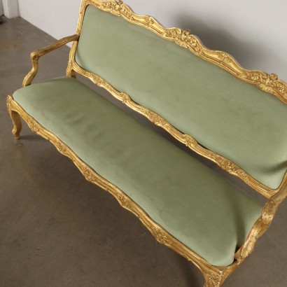 Canapé de style baroque