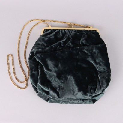 Krizia Vintage Velvet Bag