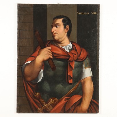 Dipinto Ritratto dell'Imperatore ,Ritratto dell'Imperatore Vitellio