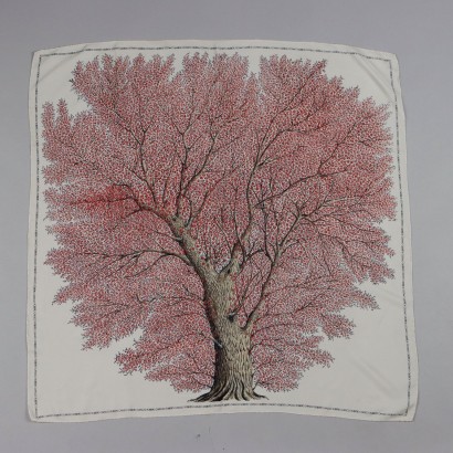 Capucci Vintage Scarf with Tree