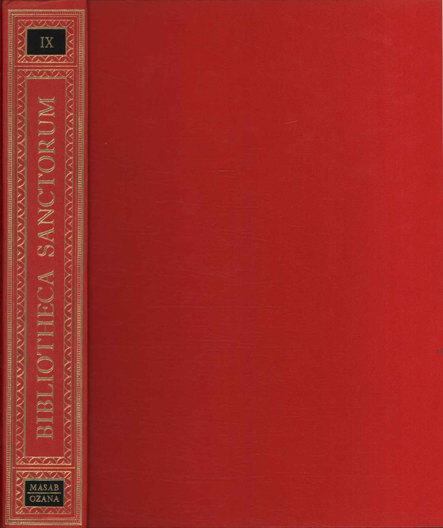Bibliotheca Sanctorum (Volume 9)