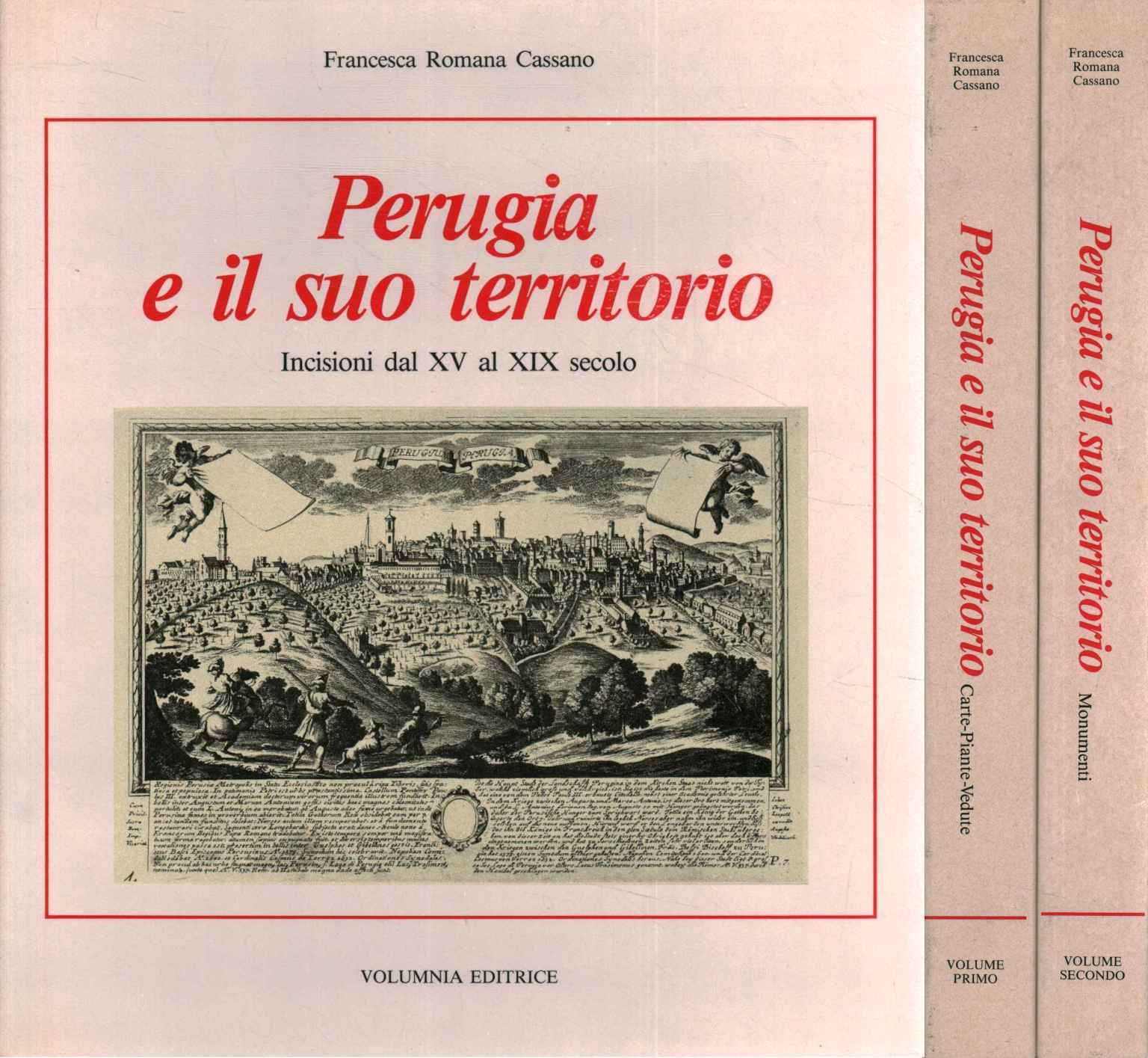 Perugia y su territorio (2 volúmenes)