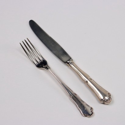 Raw Silver Cutlery Service