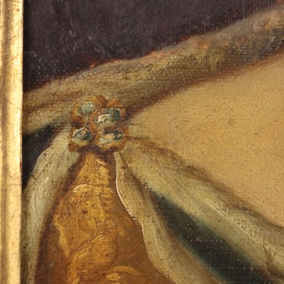Painted portrait of a noblewoman