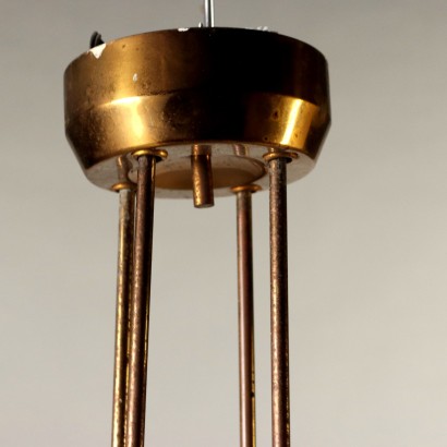 DECKENLEUCHTE, Stilnovo-Lampe aus den 60er Jahren