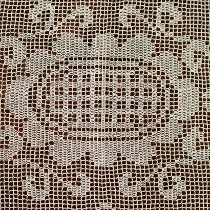 Stripe in Filet Crochet