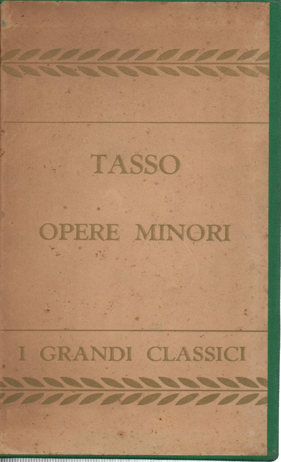 Minor works, Torquato Tasso