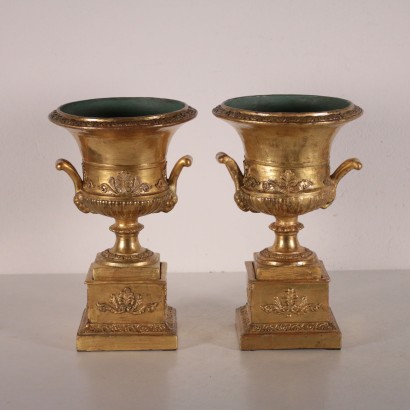 Paire de Vases Restauration Italie Vers 1820
