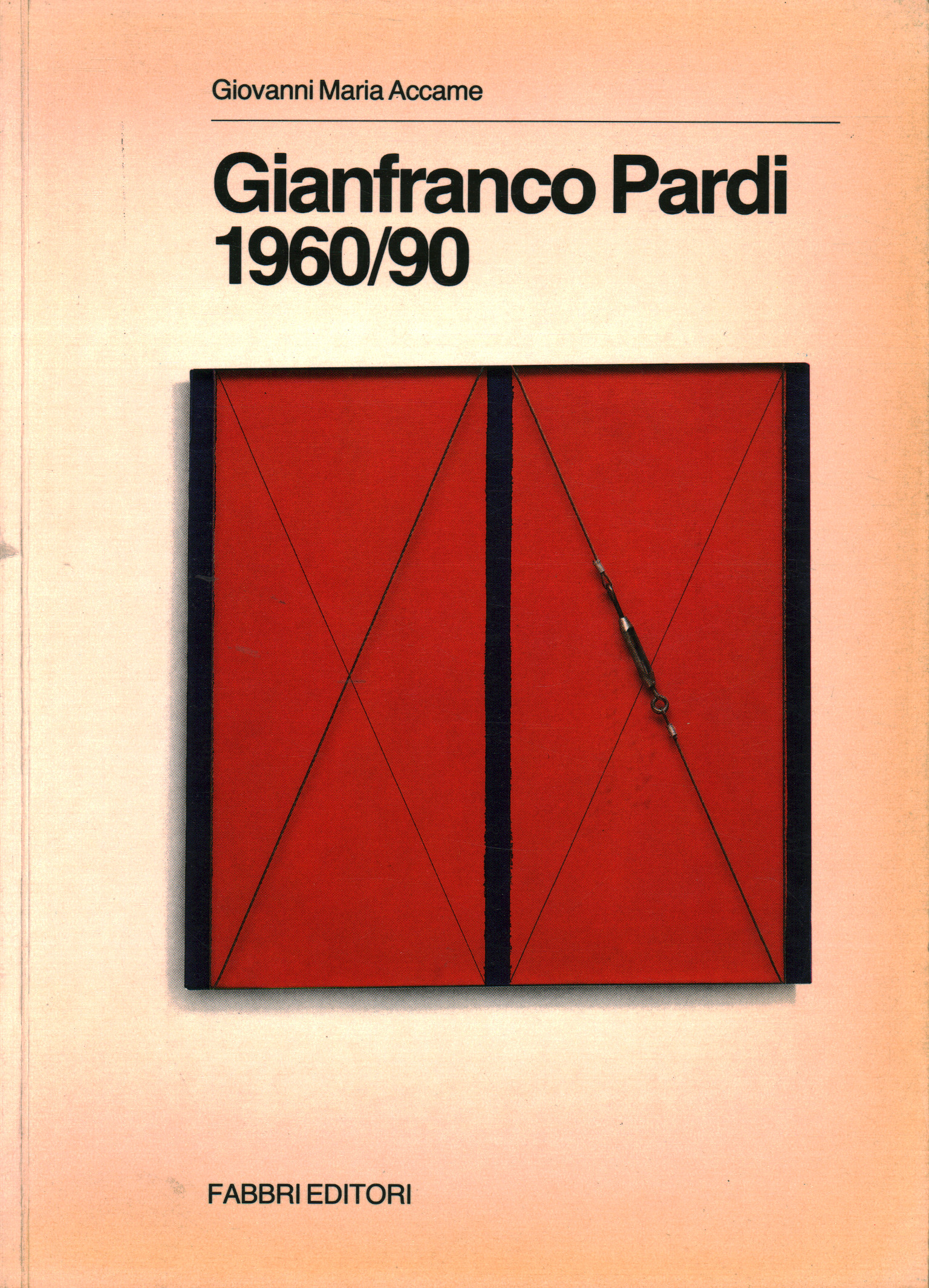 Gianfranco Pardi 1960/90, Giovanni Maria Accame