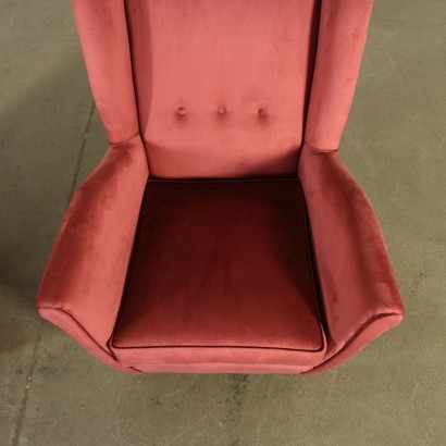 moderne Kunst, Design moderne Kunst, Sessel, moderner Kunstsessel, moderner Kunstsessel, italienischer Sessel, Vintage-Sessel, 60er-Jahre-Sessel, 60er-Design-Sessel, Bergere-Sessel