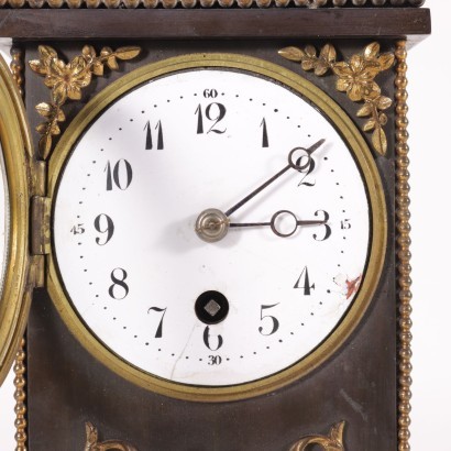 Napoleon III Table Clock Gilded Bronze France 19th Century
