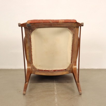 arte moderno, diseño de arte moderno, sillón, sillón de arte moderno, sillón de arte moderno, sillón italiano, sillón vintage, sillón de los años 60, sillón de diseño de los años 60, sillón de los años 50 con reposabrazos visibles