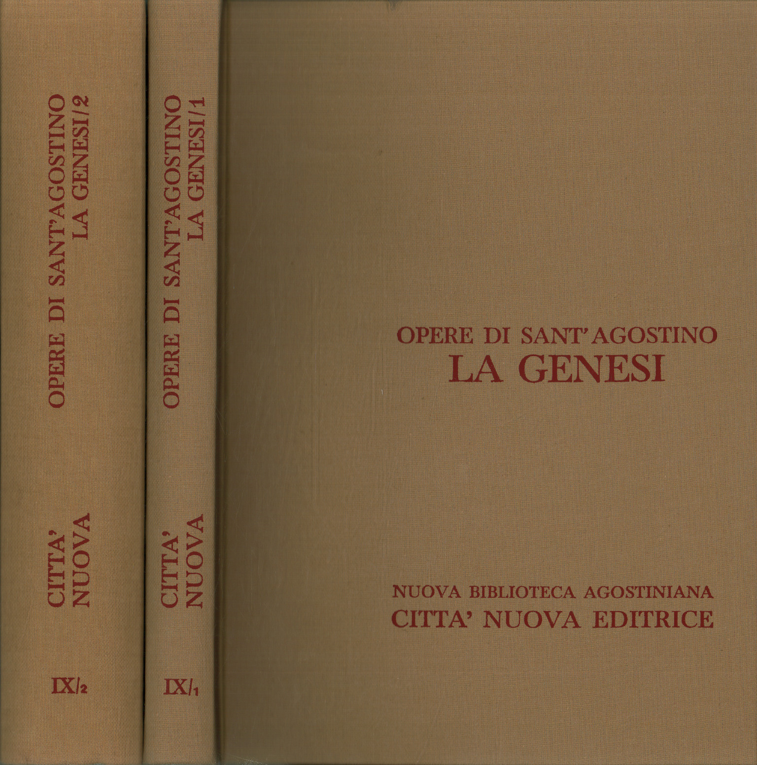 Werke von Sant'Agostino. Das Gen