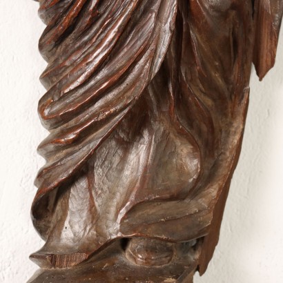 Sculpture Late Mannerism Walnut Italy XVII Century