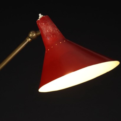 Floor Lamp Aluminium Italy 1950s